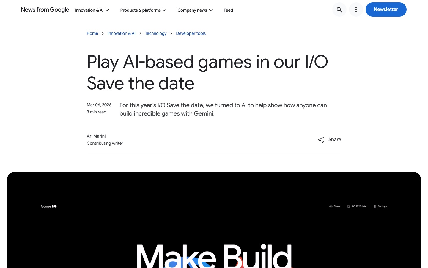 Official reference used in the Gemini AI Browser Game Prototyping analysis