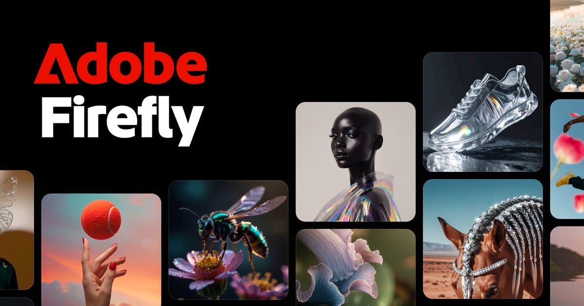 Official Adobe Firefly official product visual used as a reference for Consistent AI Game Art