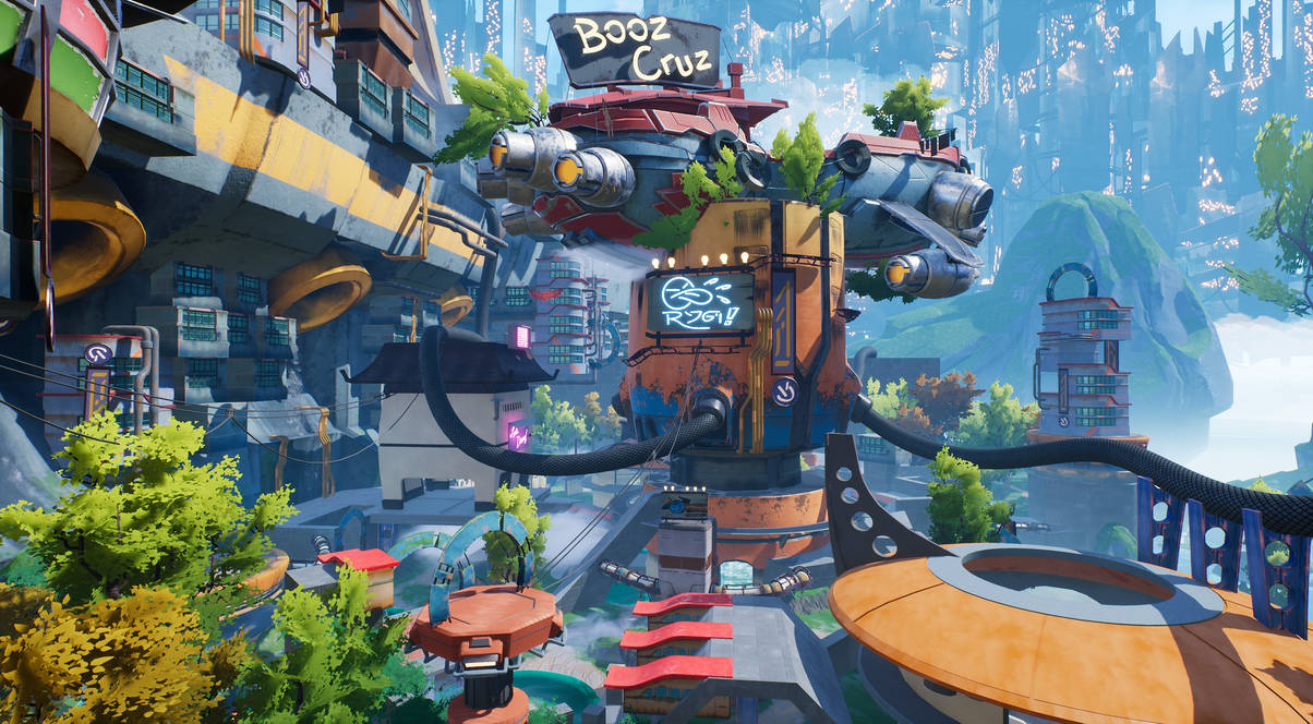 A game engine scene connected to agentic development tools