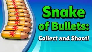 Snake of Bullets: Collect and Shoot!