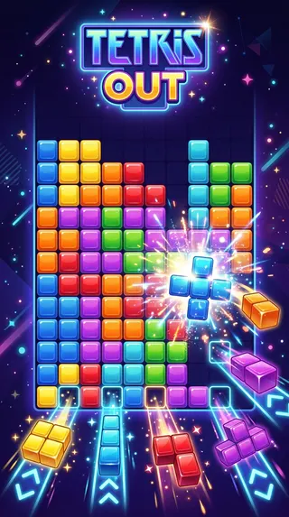 Tetris Out game cover