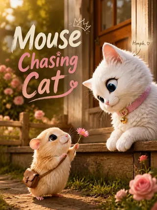 Mouse Chasing Cat
