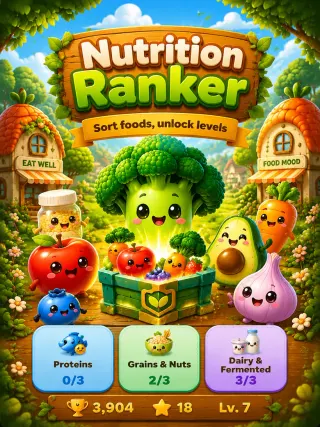 Nutrition Ranker game cover