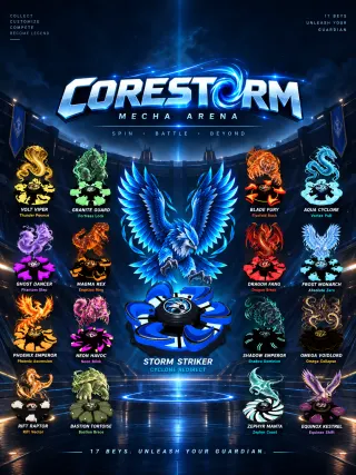 CORESTORM: Mecha Arena game cover
